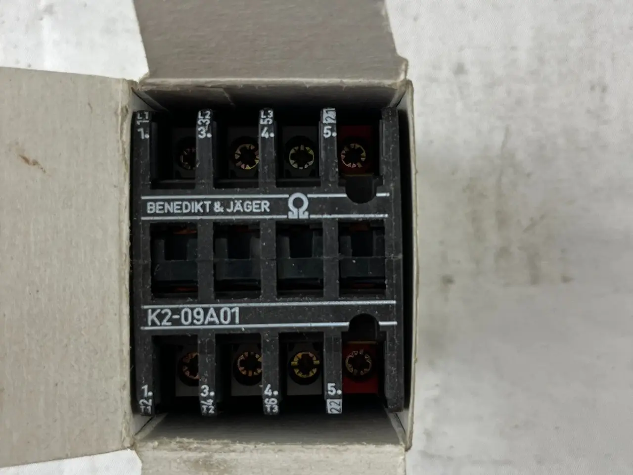 Billede 5 - Benedikt & Jäger K2-09A01 400 kontaktor 4kW 3~400V