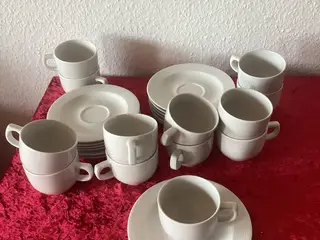 13 sæt kaffekopper Søholm Circo