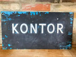 Retro jernskilt, ved køb rabat på 2 andre varer