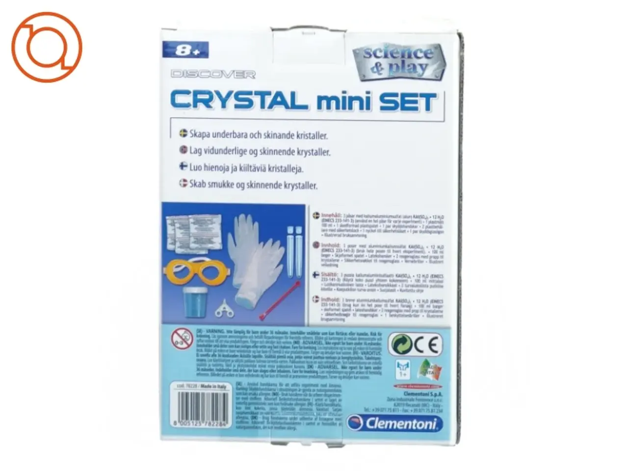 Billede 2 - Discover Crystal mini set fra Clementoni (str. 21 x 15 x 5 cm)