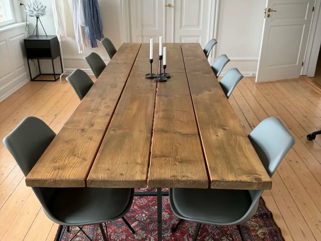 Billede 1 - Stort plankebord/bordpladde i træ