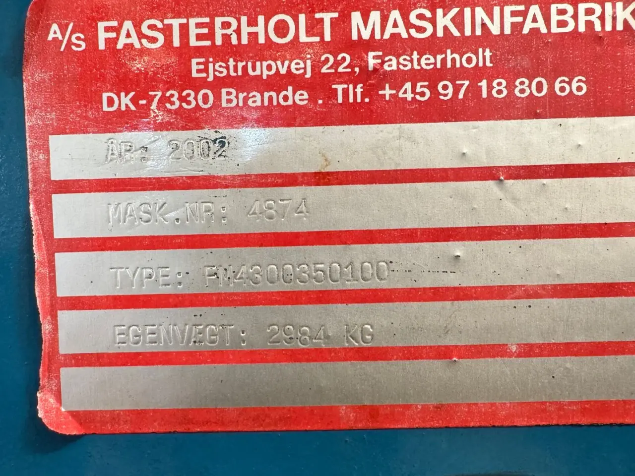 Billede 20 - Fasterholt FM4300 Ca. 450 m x 100 mm slange