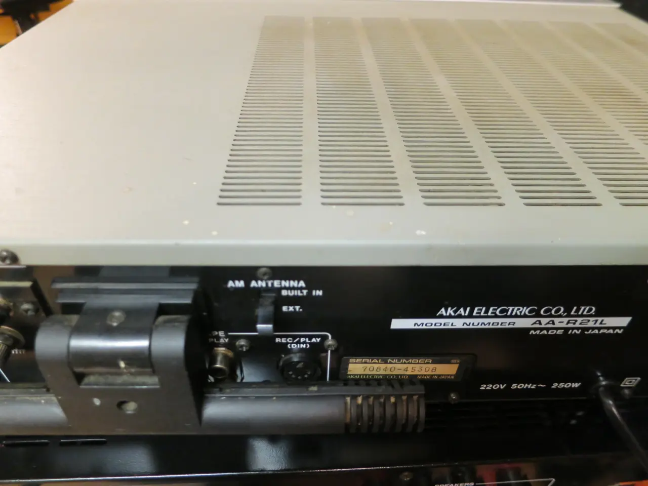 Billede 5 - VINTAGE AKAI AA-R21L FM RECIEVER