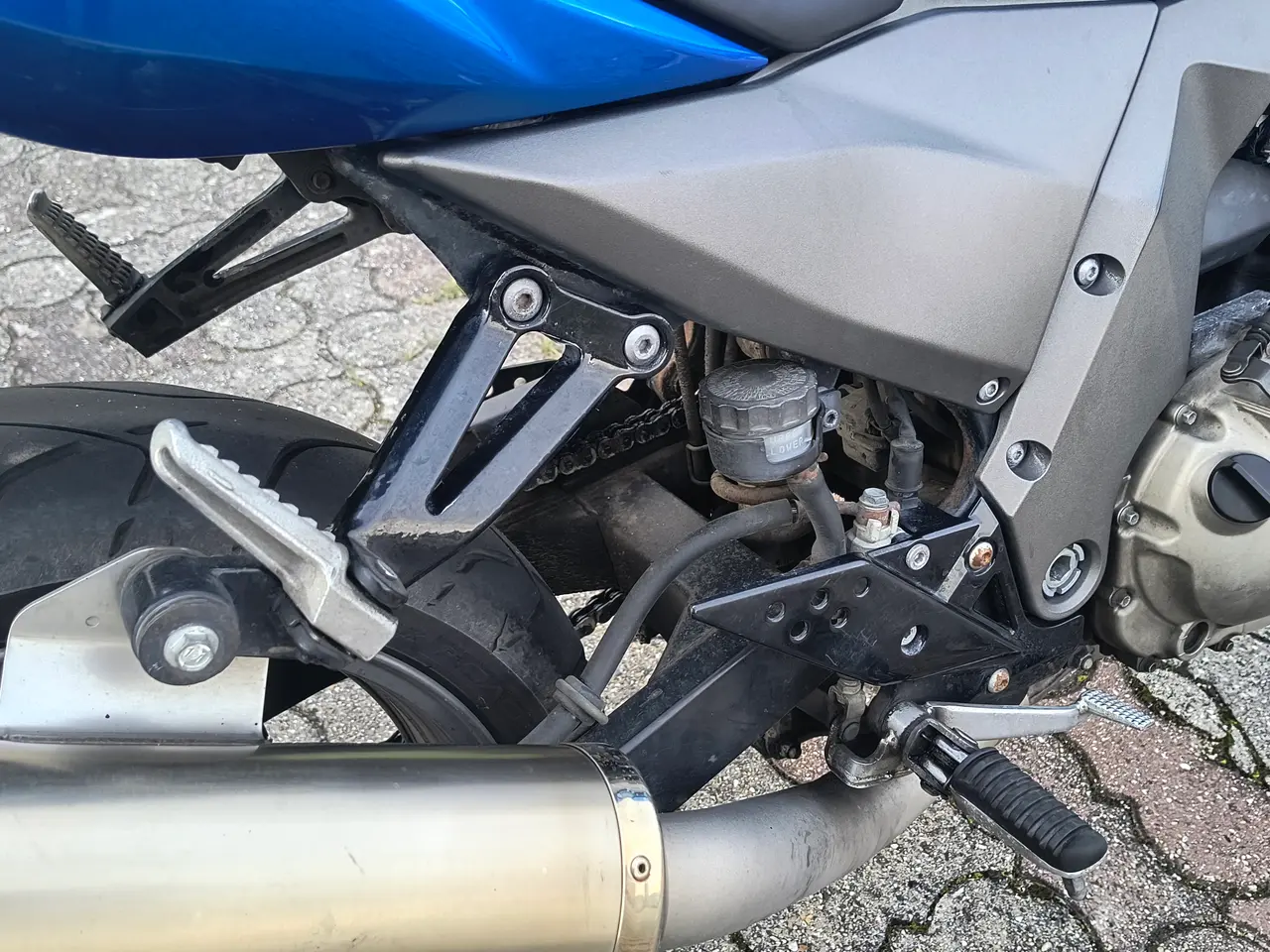 Billede 7 - Kavasaki Z750, blå