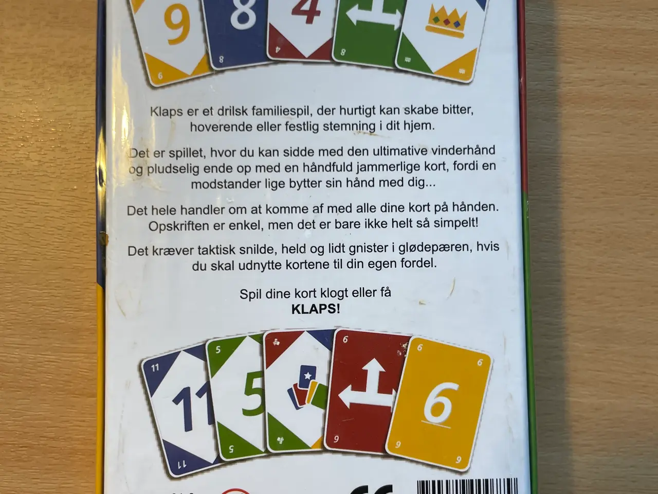 Billede 2 - Klaps - et drilsk familiespil i uåbnet emballage