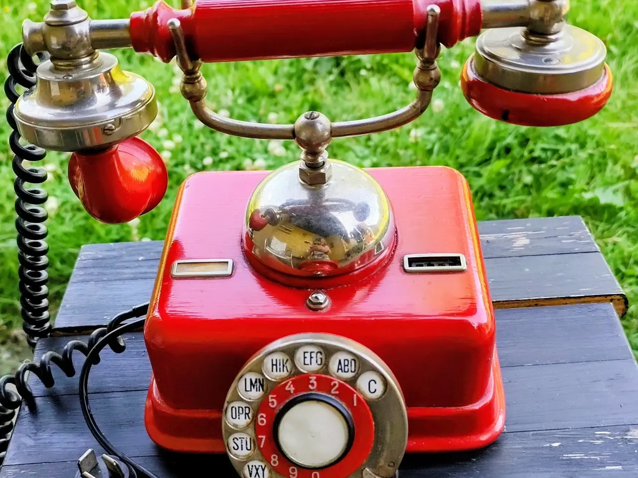 Billede 1 - Gammel Telefon - Original