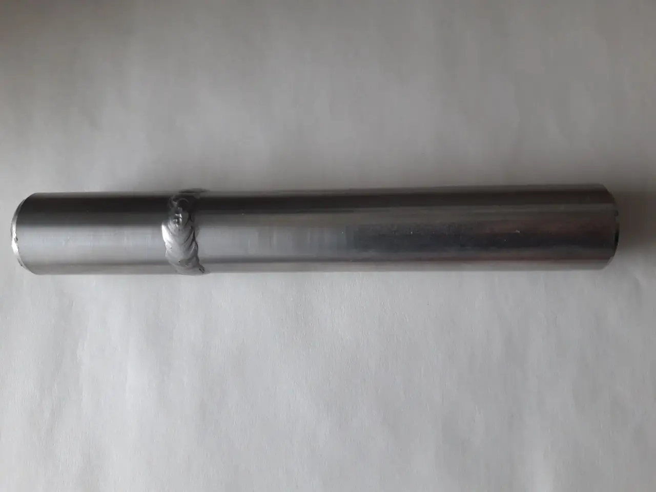 Billede 2 - Nedslagningsrør, camping, håndlavet stålrør,15cm