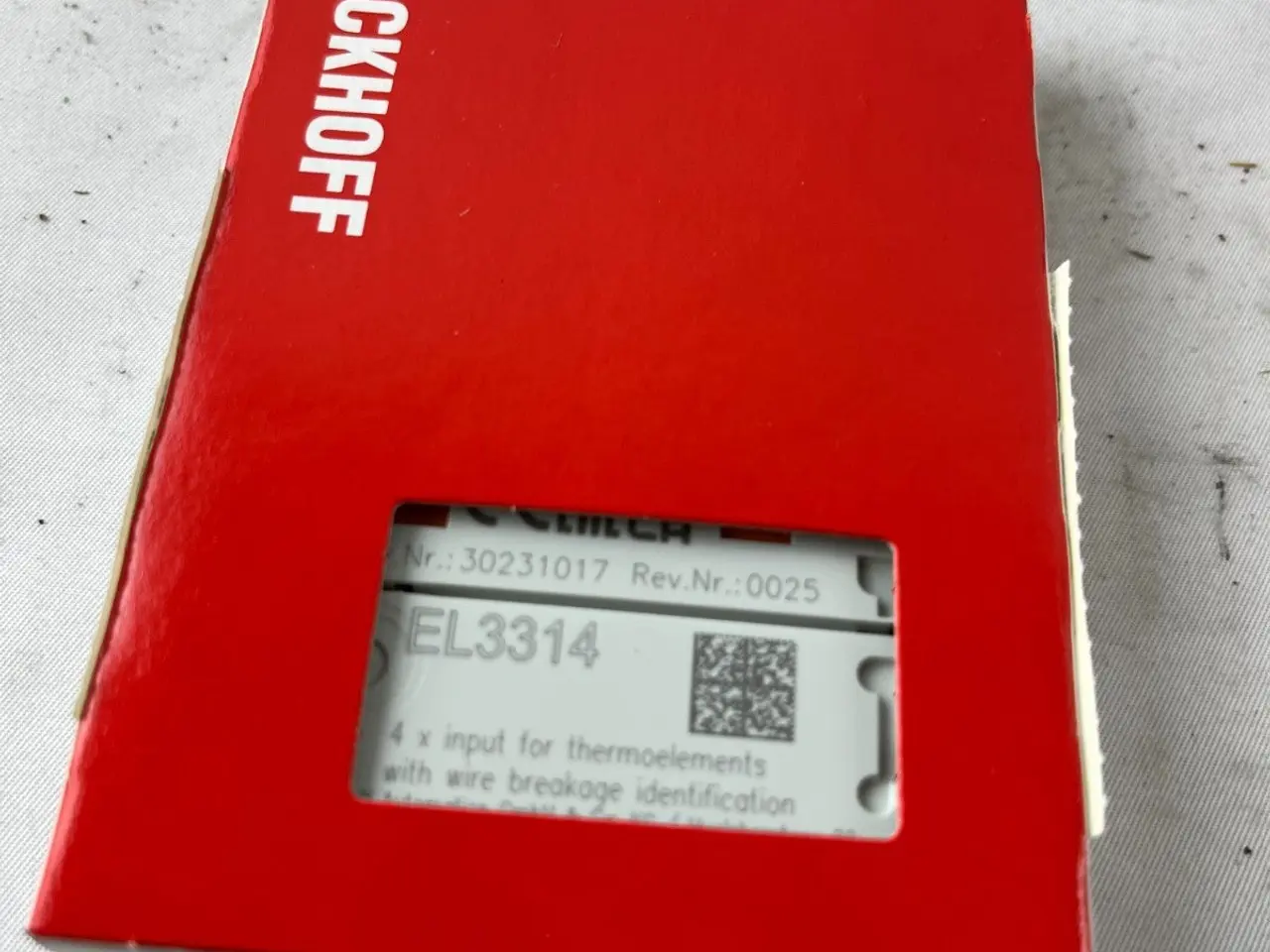 Billede 3 - Beckhoff EL3314 EtherCAT Terminal 4‑Channel Analog