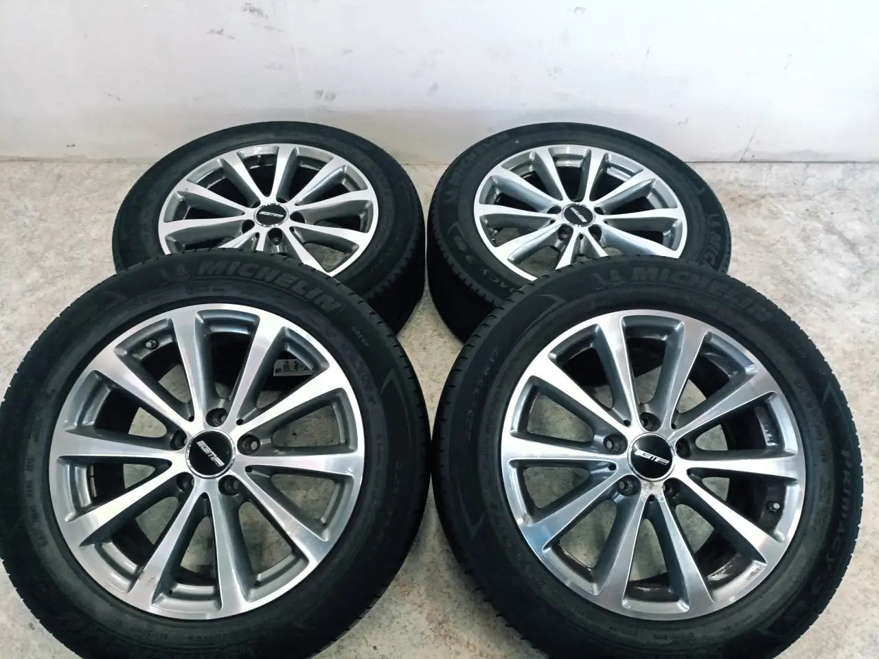 Billede 3 - 5x112 17" ET40 nav 66,6ø Mercedes sommersæt inkl.T