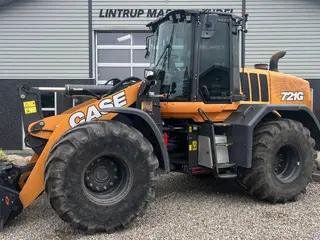 Case 721G 750mm hjul, CDC styrring samt centralsmørring.