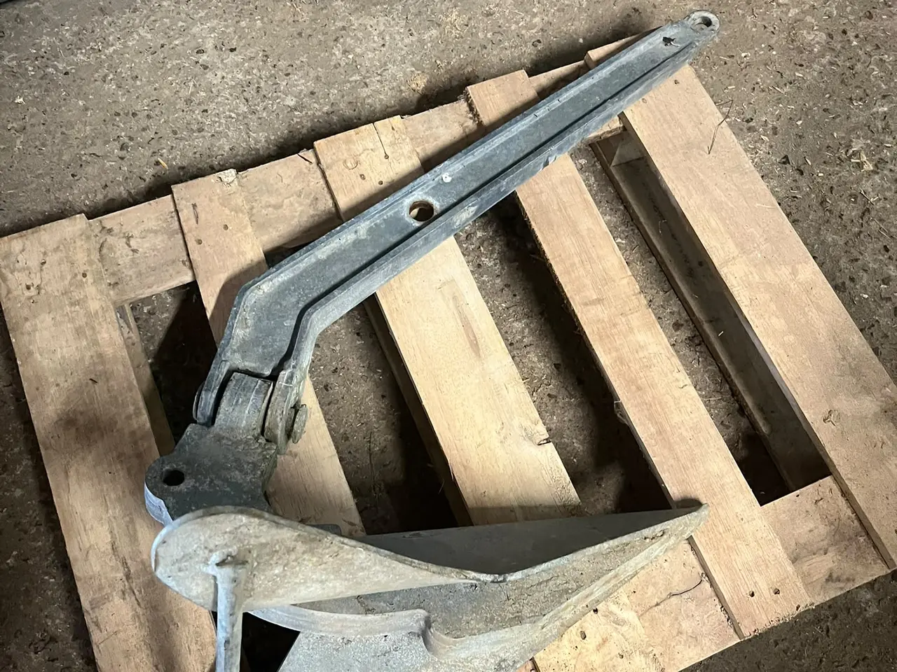 Billede 3 - Stor galvaniseret bådanker