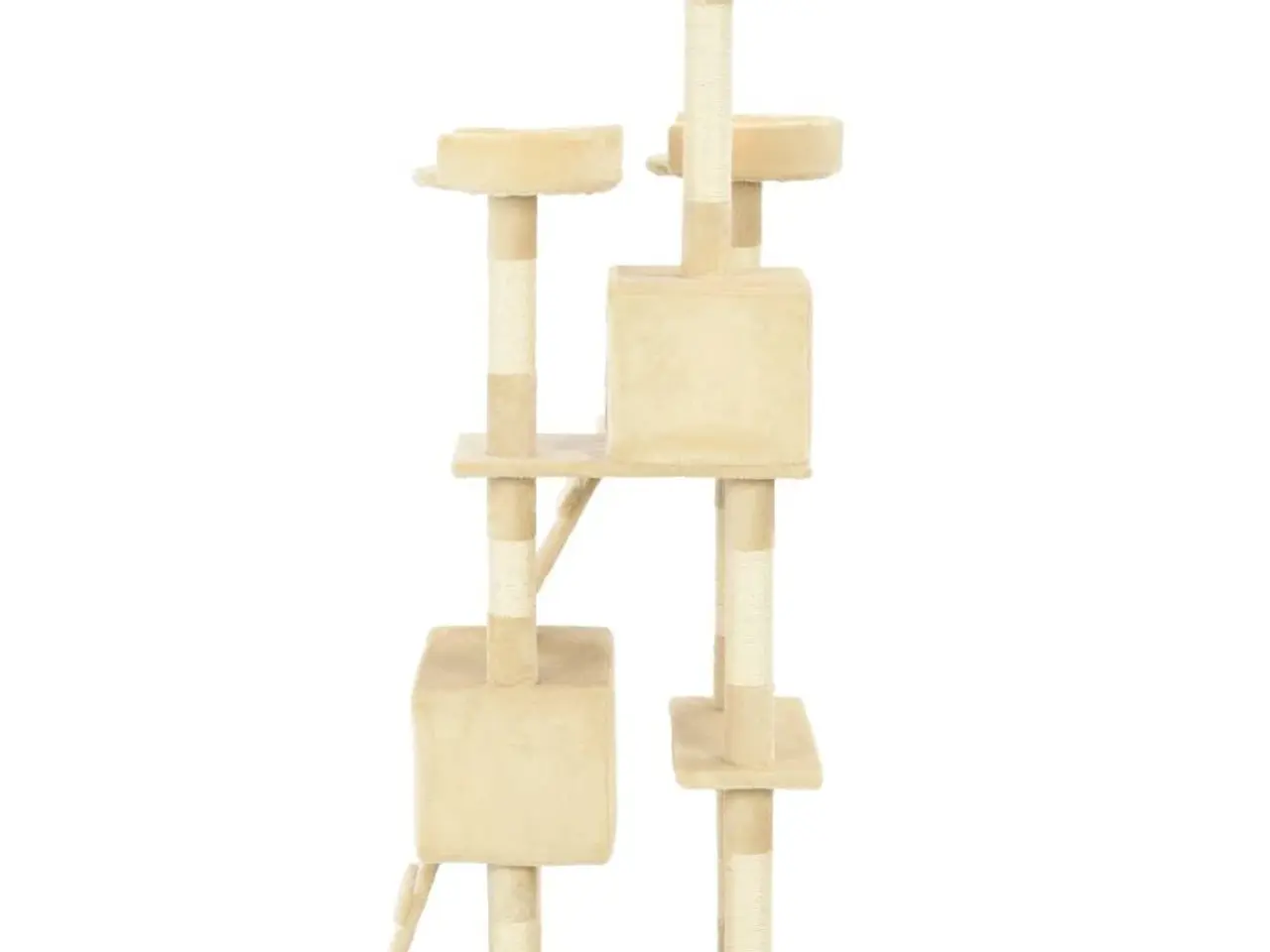 Billede 4 - Kradsetræ til katte med sisal - 170 cm, beige