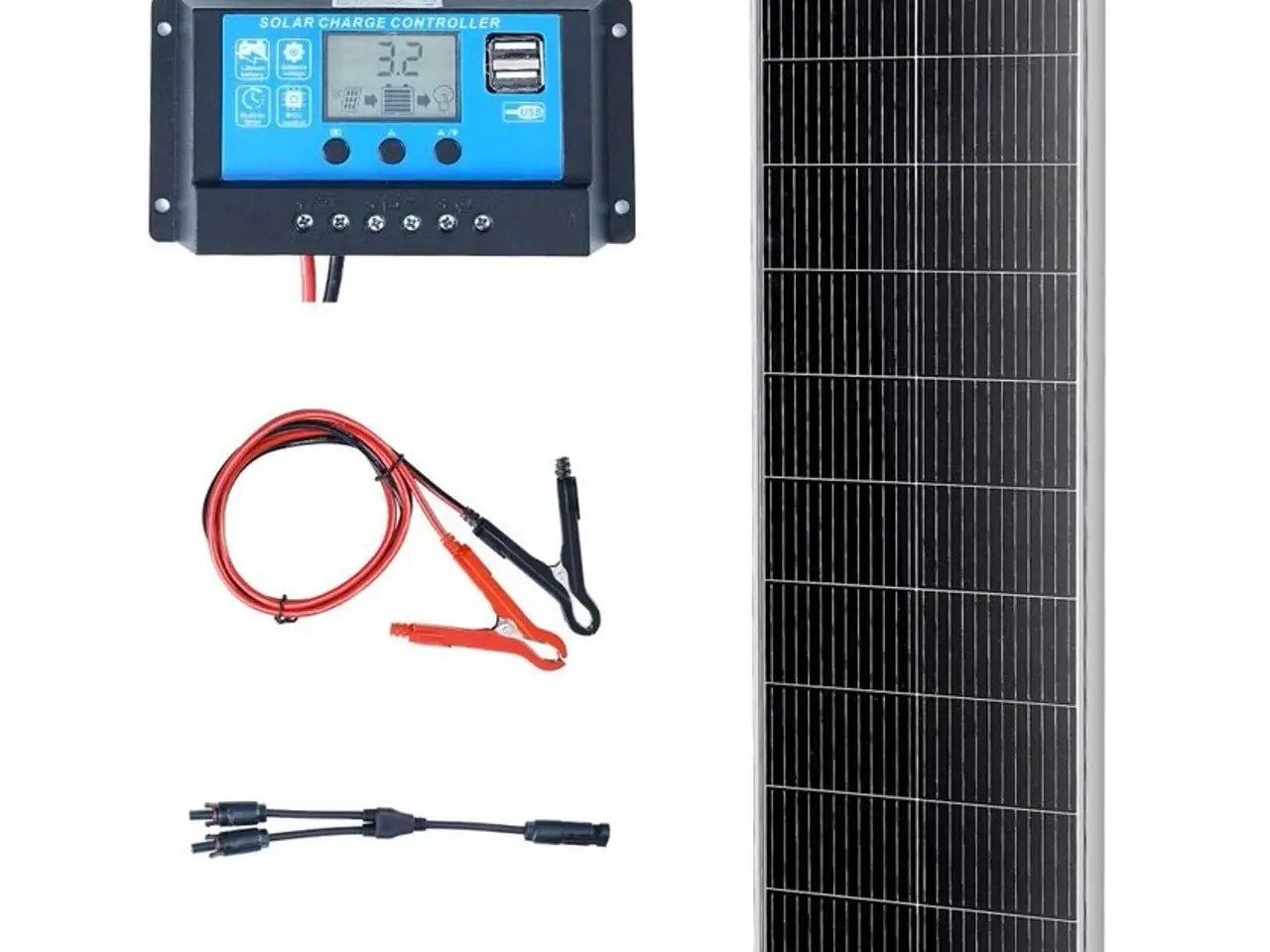 Billede 1 - 100Watt solcelle-panel