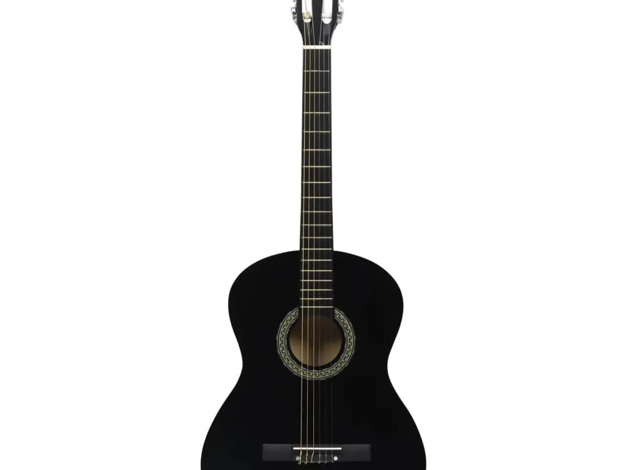 Billede 7 - Klassisk guitarsæt 4/4 39" - 12 dele - sort