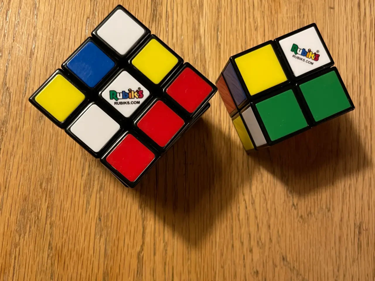 Billede 1 - 2 Rubiks Terninger 2x2 og 3x3