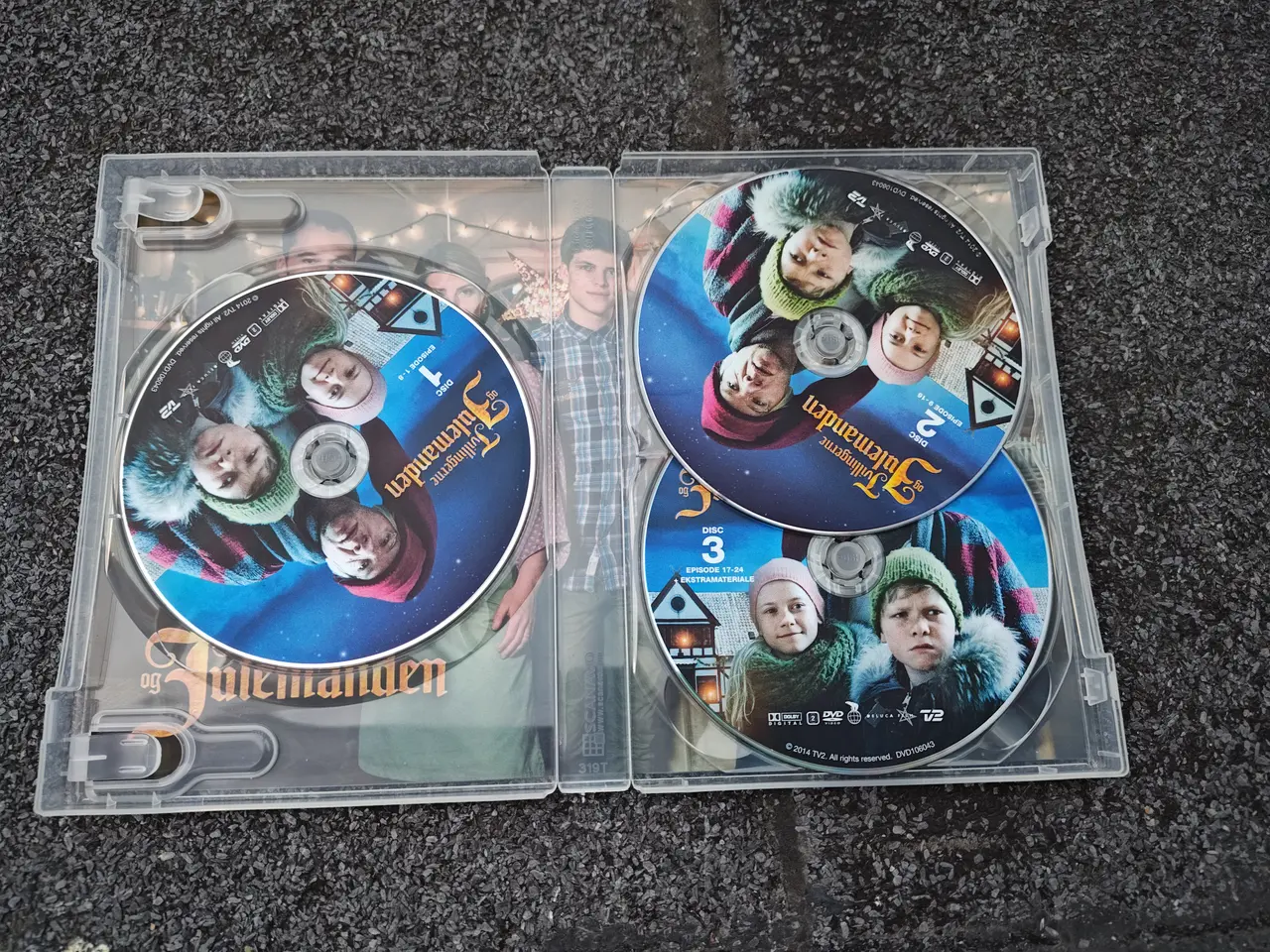 Billede 2 - Tvillingerne og Julemanden DVD Boks