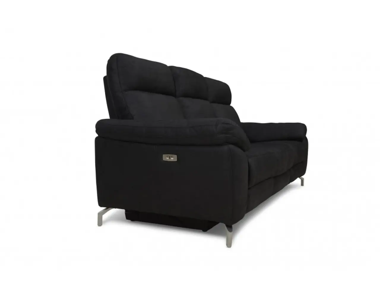 Billede 8 - Selesta Recliner 3 pers. lædersofa sort