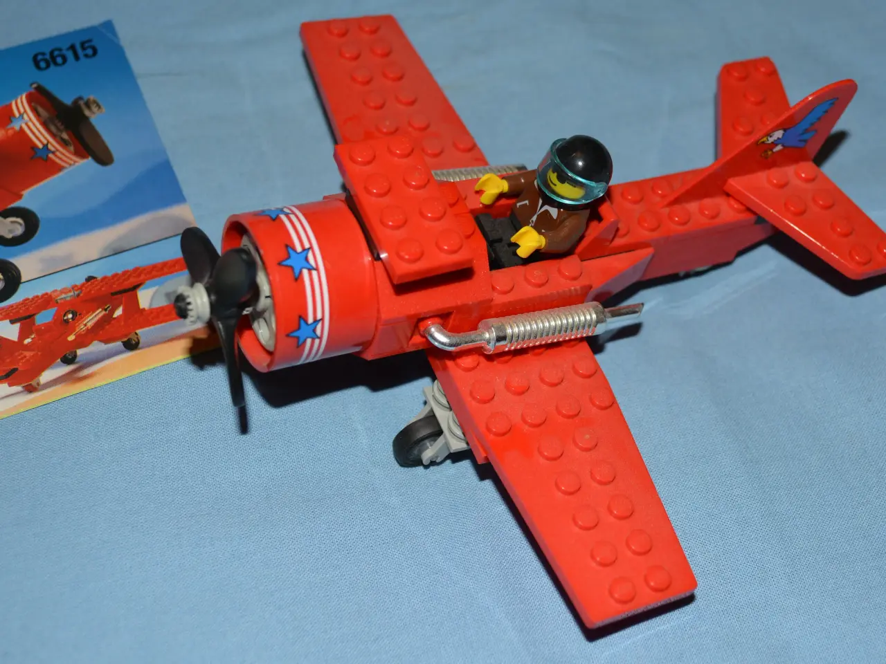 Billede 1 - Lego 6615: FLYVEMASKINE, Eagle Stunt