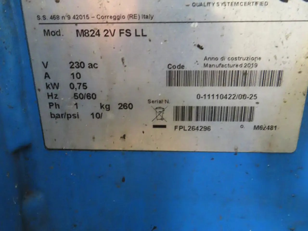 Billede 7 - Dækmaskine NEXION SPA HPA M 824 2V FS LL