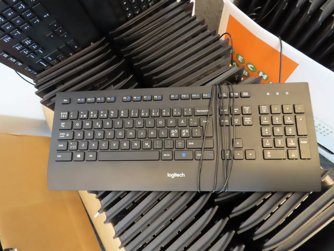 Billede 1 - 10 stk. Tastatur LOGITECH K280e