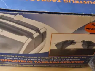 Oppustelig tagbagagebærer