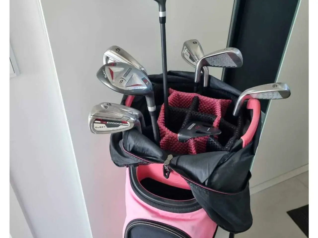 Billede 3 - Komplet golf sæt med vogn 