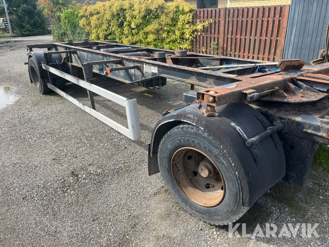 Billede 3 - Trailer Leci til 20 fods containere
