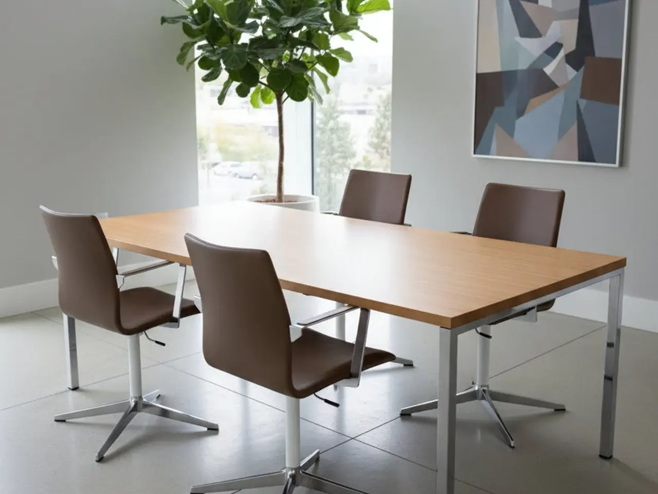 Billede 2 - Four Design 4-Cast XL Stol – Mørkebrun med Krom Stel