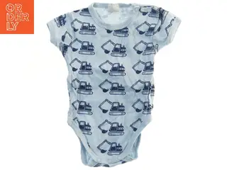 Lyseblå bodystocking med gravko print fra Little One (str. 68)