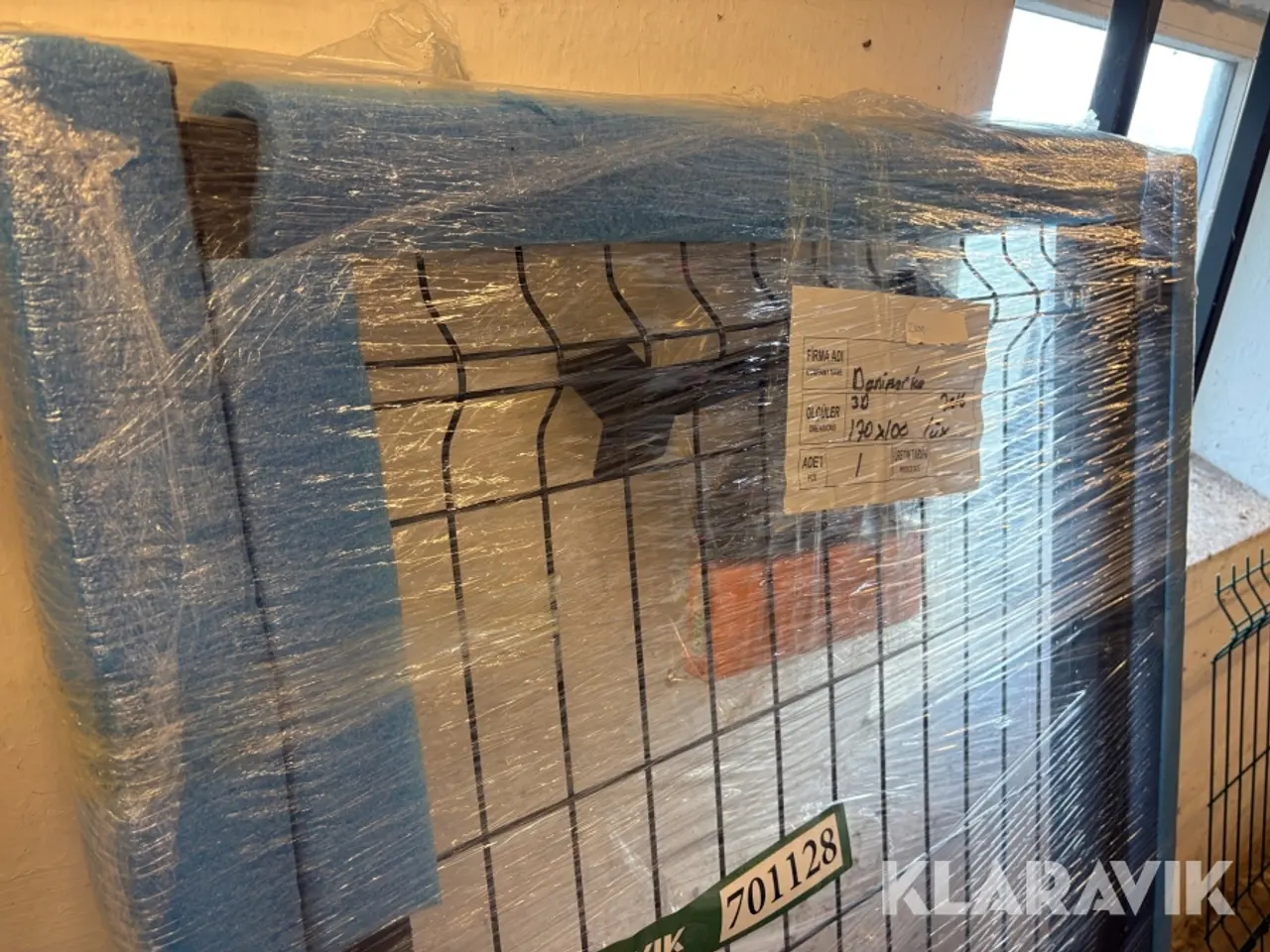 Billede 4 - Låge inklusiv beslag og håndtag - 170x100 cm - sort