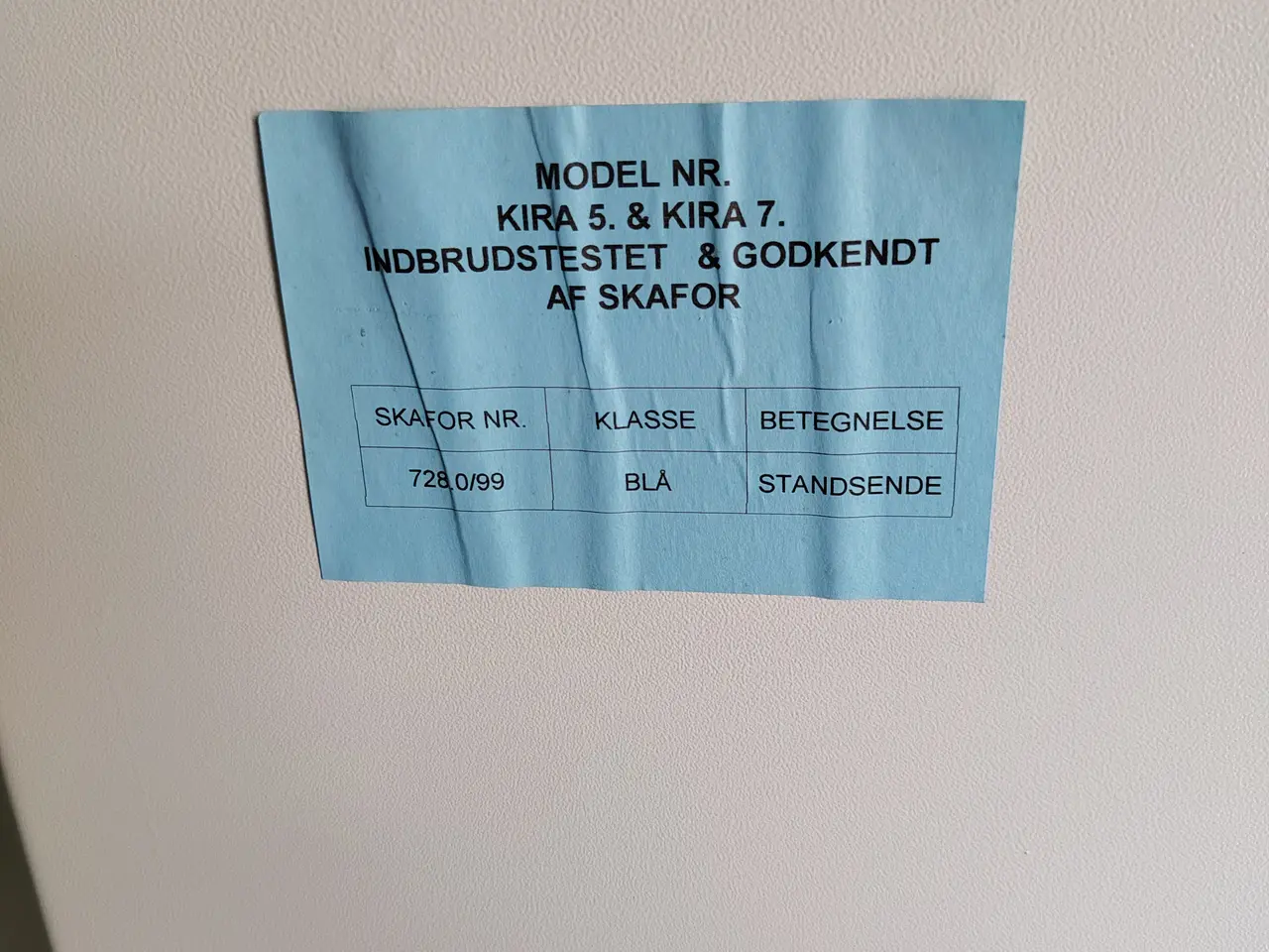 Billede 2 - Våben skabe til 7 våben