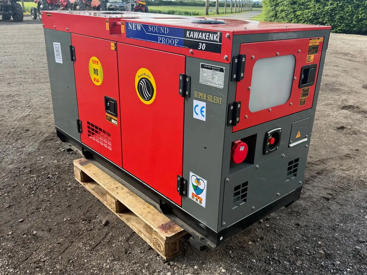 Billede 4 - KAWAKENKI KK-30 Stabil 30 KVA generator