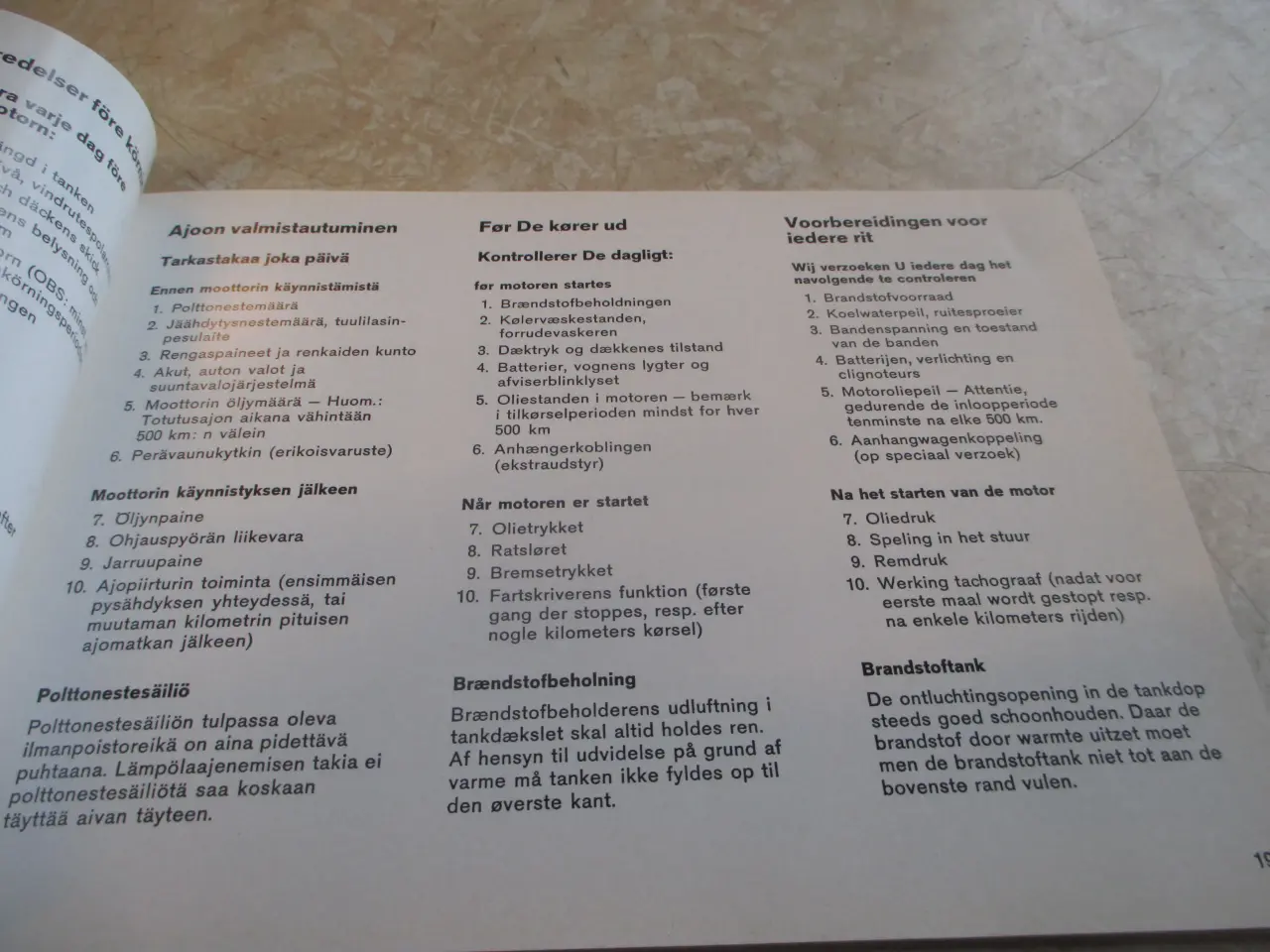 Billede 4 - Instruktionsbog Hanomag