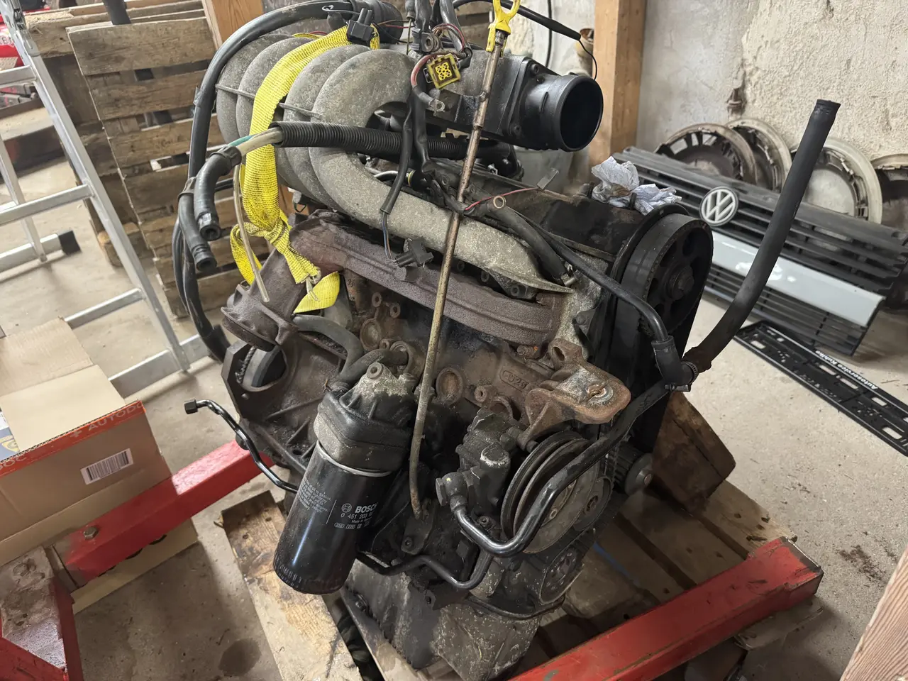 Billede 3 - VW 2,4 D AAB motor 