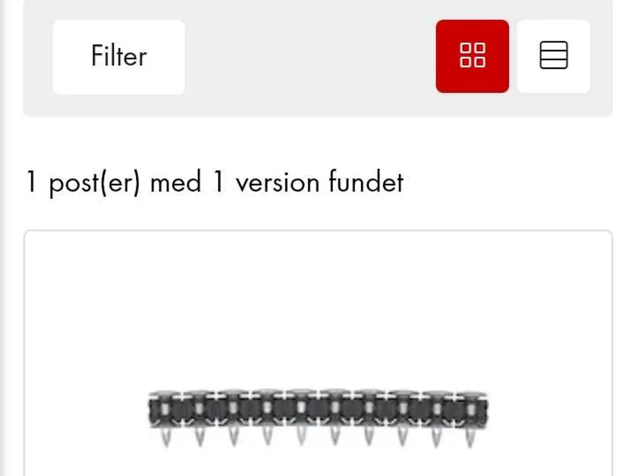 Billede 1 - Stålsøm til sømpistol 