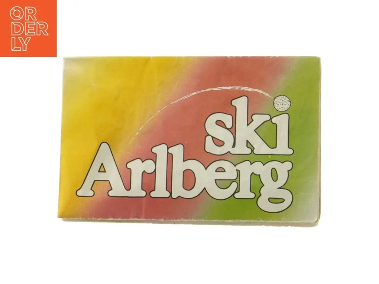 Billede 1 - Foldet skikort over Arlberg
