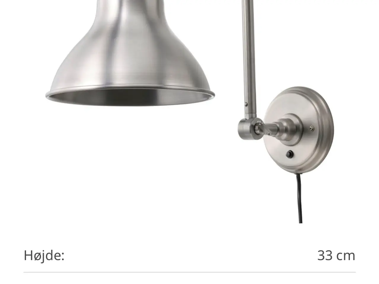 Billede 2 - 💡 2 FLOTTE IKEA VÆGLAMPER – KUN 300 KR. FOR BEGGE