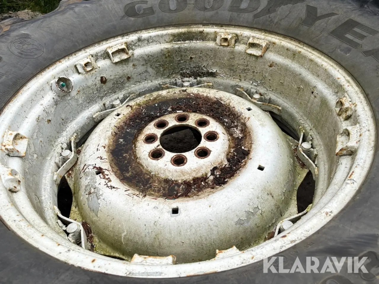 Billede 4 - Traktor hjul Goodyear DT810 - 2 styk, 580/70R38