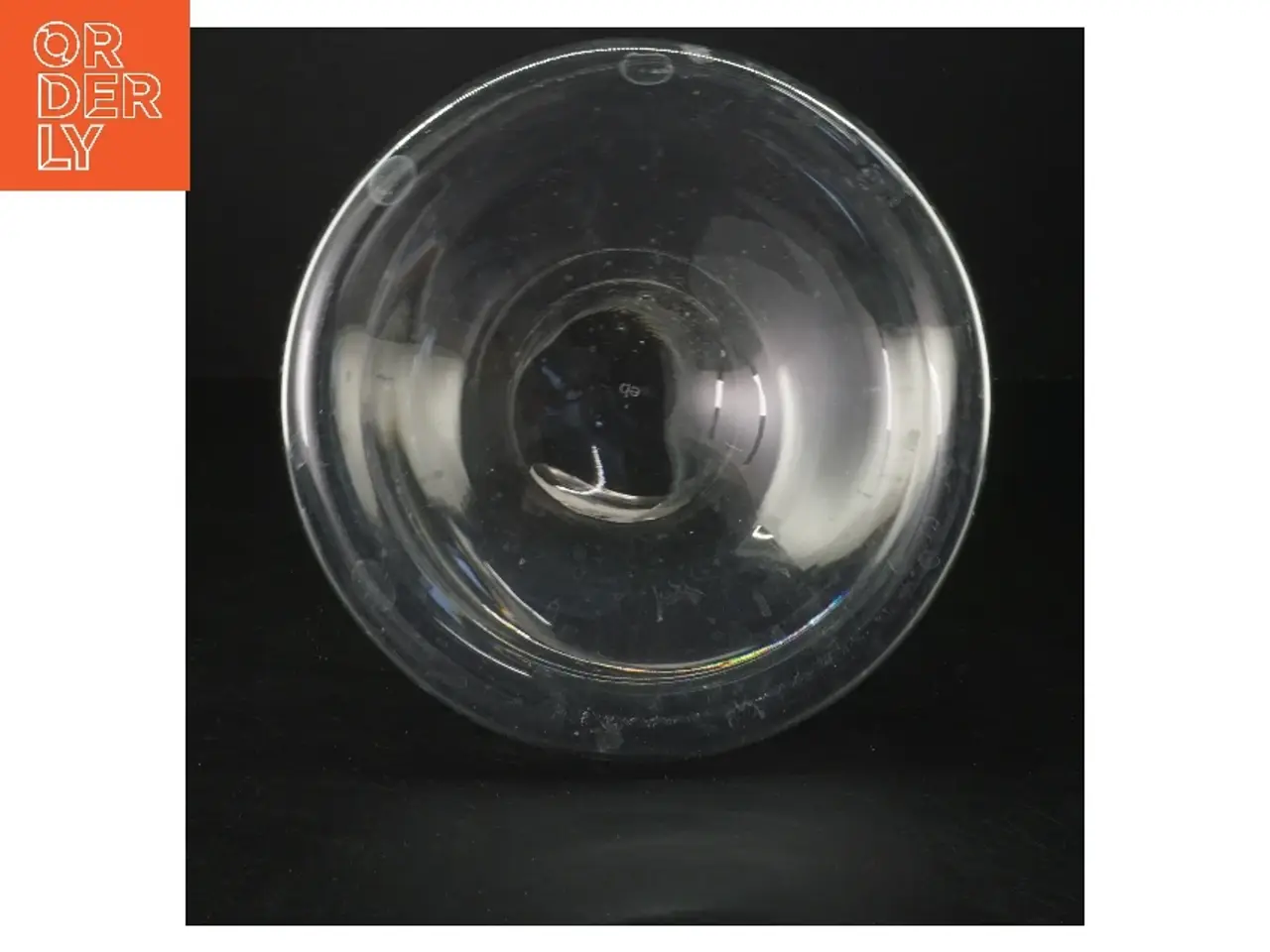 Billede 2 - Glas karaffel fra holmegaard med hældetud fra Eb (str. 30 cm)