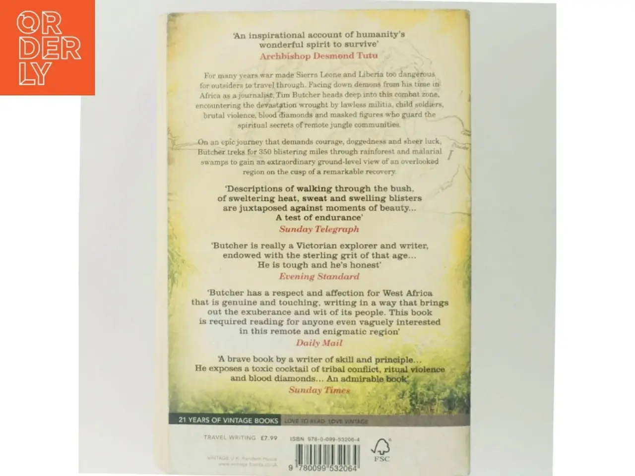 Billede 3 - 'Chasing the Devil' af Tim Butcher (bog)