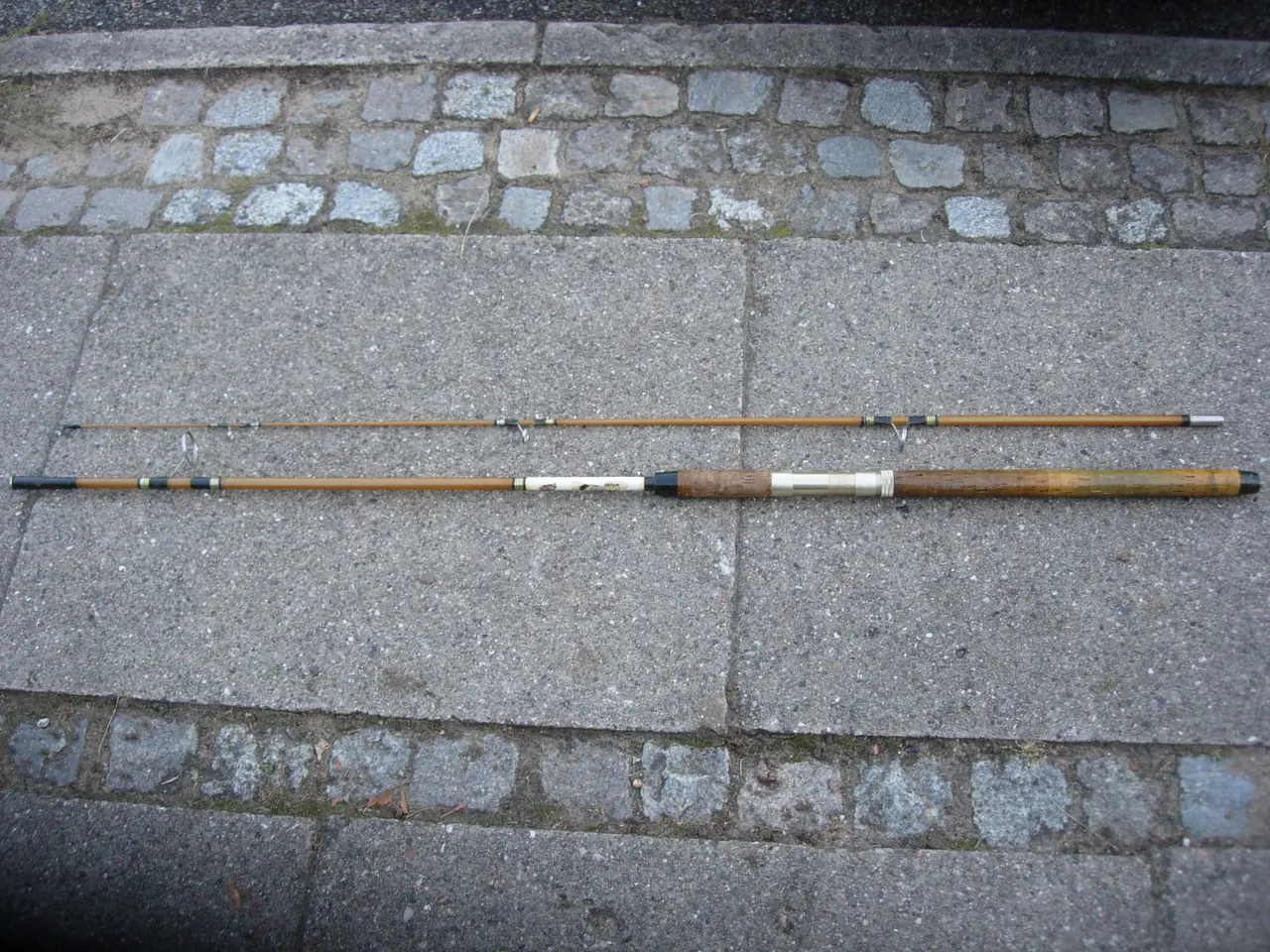 Billede 1 - Antik Jaguar glasfiber fiskestang fra DDR