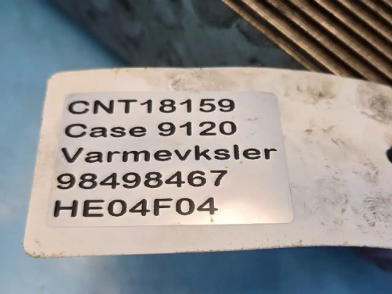 Billede 10 - Case 9120 Varmeveksler 98498467