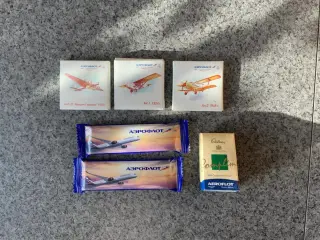 Retro chokolade fra Aeroflot Business Class