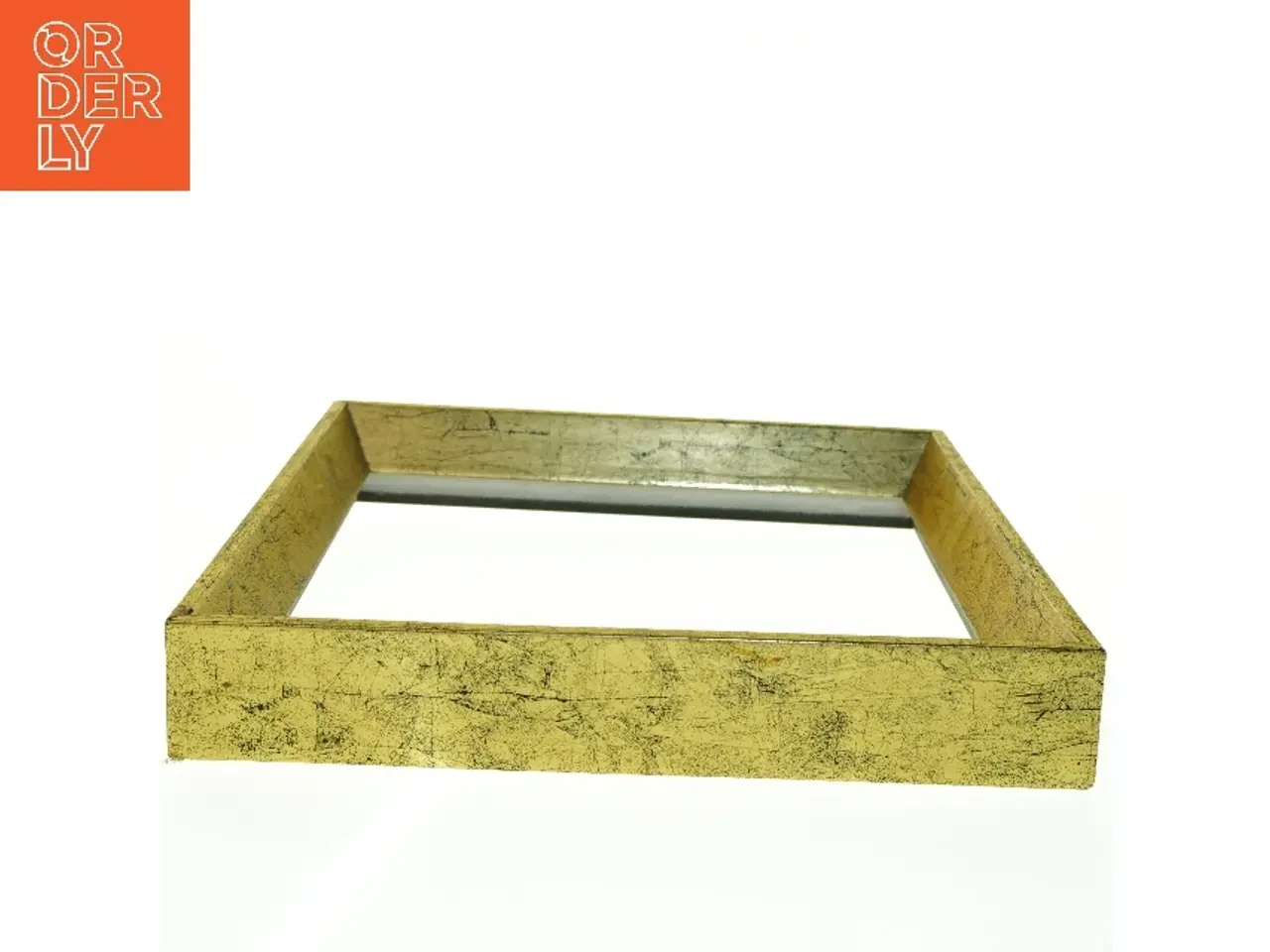 Billede 1 - Gylden billedramme (str. 33 x 33 cm)