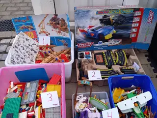 Lego, playmobil, hanse, racerbane
