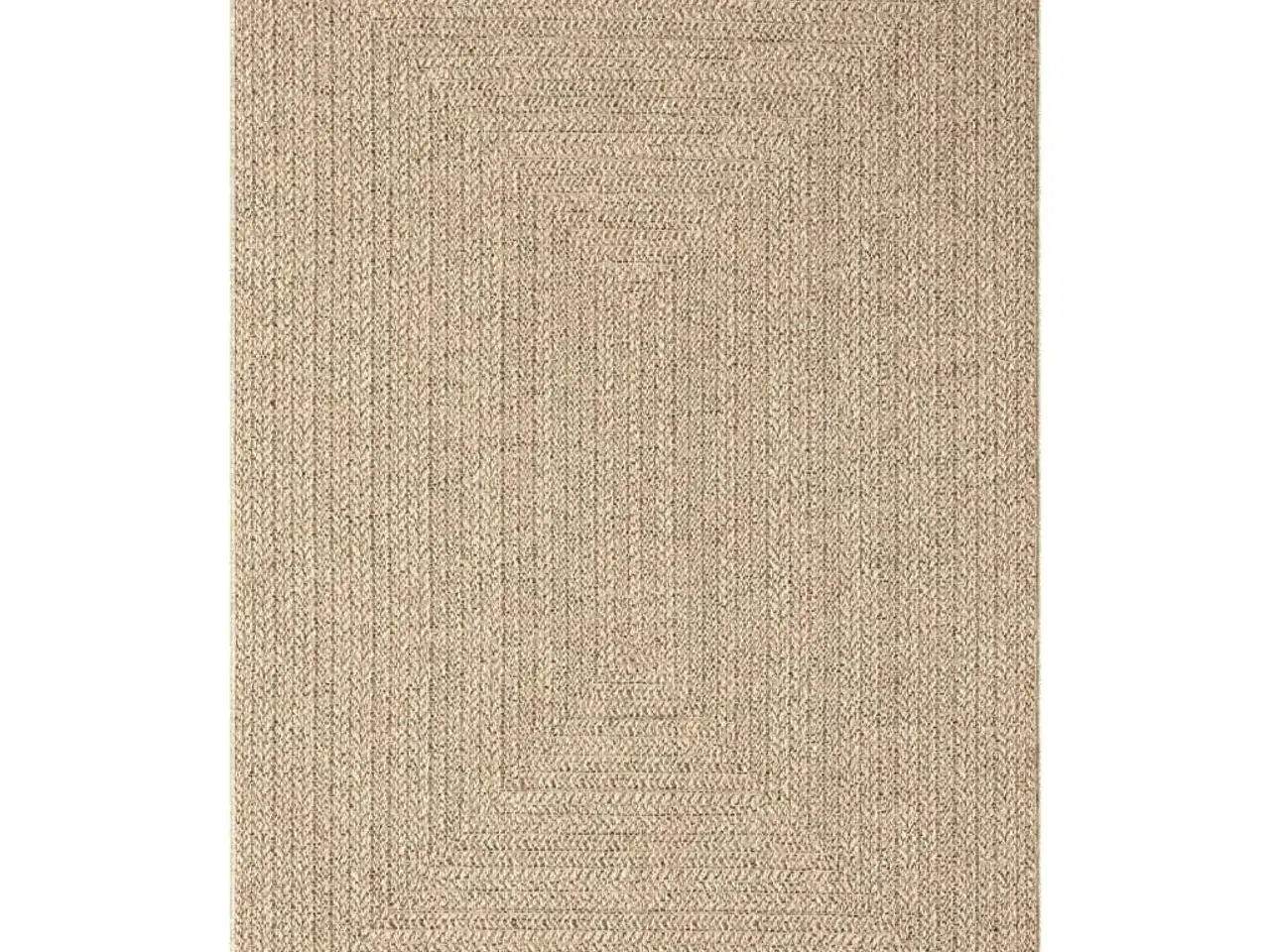 Billede 4 - Gulvtæppe ZIZUR 140x200 cm jute-look indendørs og udendørs