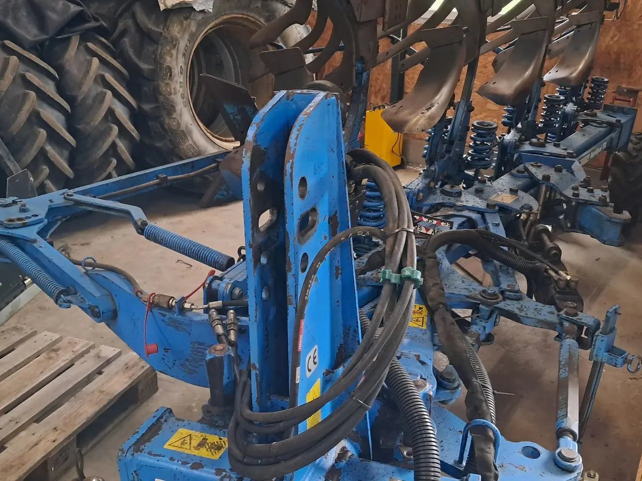 Billede 3 - Lemken VariOpal 7X 4-furet/ risteplov m. pakkerarm og pakker