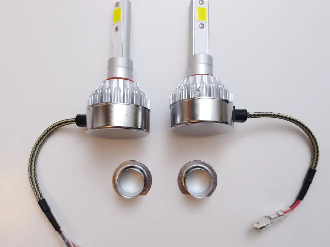 Billede 7 - NY! H1 LED Pærer 7600LM 6000K 72W