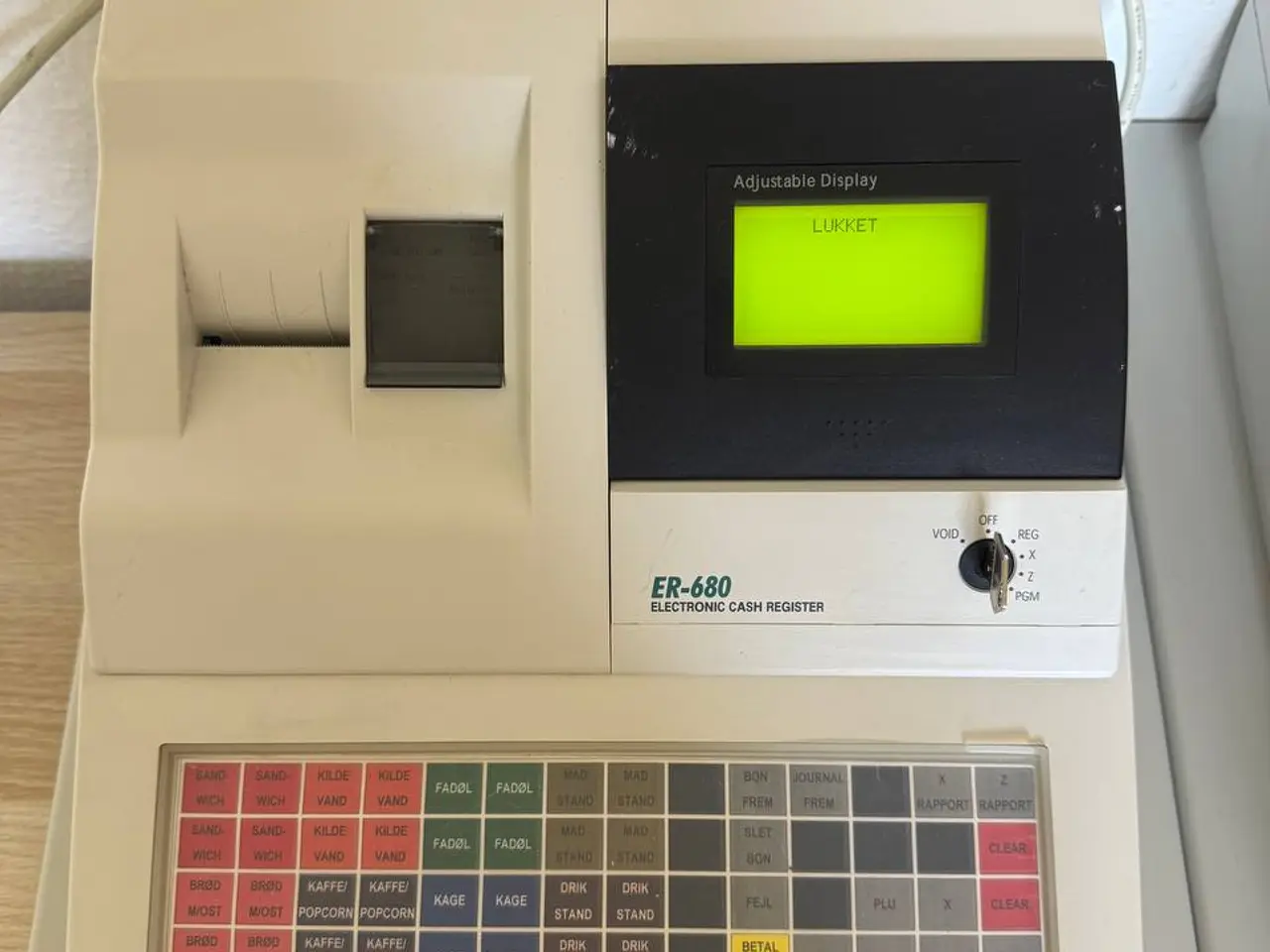 Billede 2 - 2x SAM4S ER-680 Kasseapparat m. Bonprinter & Kasse