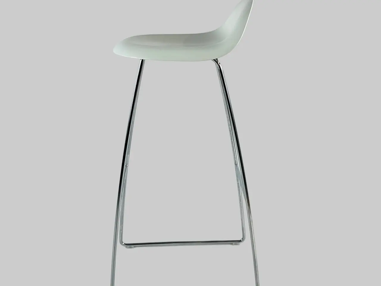 Billede 4 - GUBI 3D Bar Stool Barstol – Hvid/Krom Stel SH 75 cm